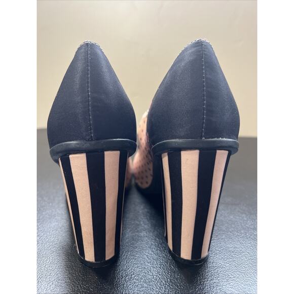 Hot Chocolate Designs Chocolaticas Doris Polka Dot Mary Jane Heels Size 41/US 11 - Picture 4 of 13